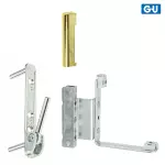 Balama inferioara GU, deschidere stanga, falt 9mm, culoare capace Auriu