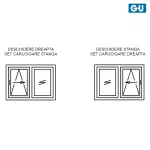 Carucioare GU PSK 966/150kg usi osciloculisante stanga