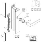 Set cremaliera dreapta Schuco AvanTec SimplySmart