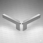 Set capace tip C glaf aluminiu premium 280mm argintiu ( stânga-dreapta )