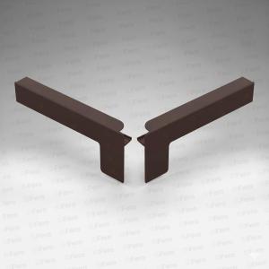 Set capace tip C glaf aluminiu premium 150mm maro ( stânga-dreapta )