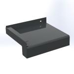 Glaf exterior premium din aluminiu 320 mm × 2000 mm – Gri Antracit RAL 7016