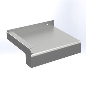 Glaf exterior premium din aluminiu 240 mm × 2000 mm – Argintiu E6/EV1